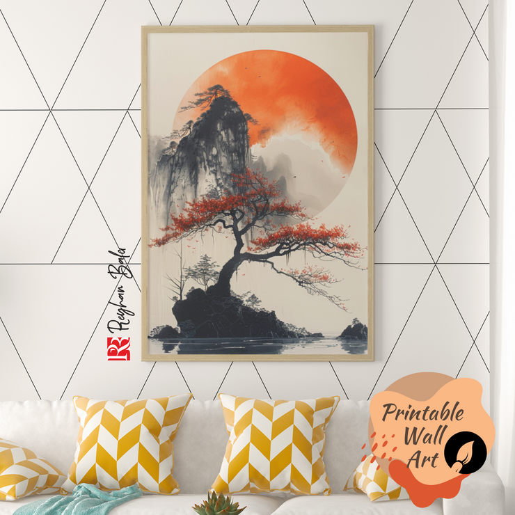 Japandi Wall Art * Digital Prints