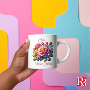 Personalised Blooming Mug * Birth Month * June