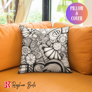 Abstract Decorative Pillow