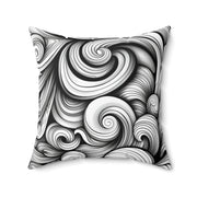 Abstract Modern Pillow Waves