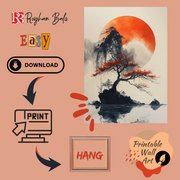 Japandi Wall Art * Digital Prints