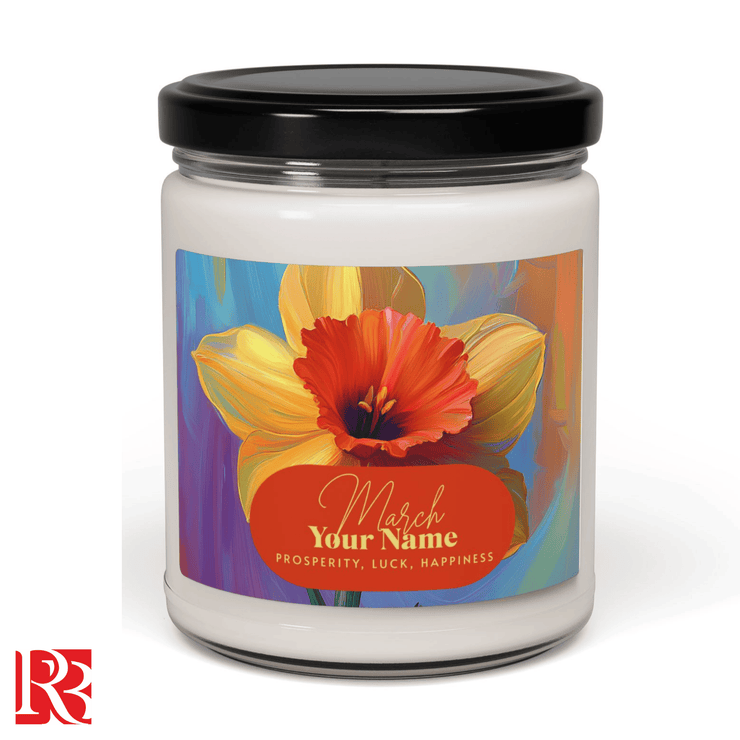 Bloom & Glow: The Daffodil Soy Candle for March Birthdays