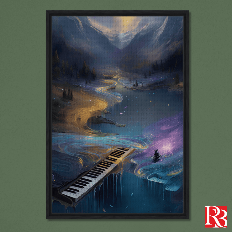 Dreamscape Sonata Framed Canvas Wall Art