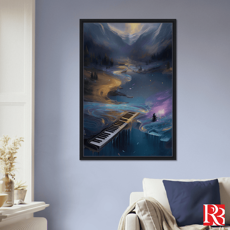 Dreamscape Sonata Framed Canvas Wall Art