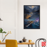 Dreamscape Sonata Framed Canvas Wall Art