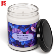 February Birth Flower Violet Soy Candle