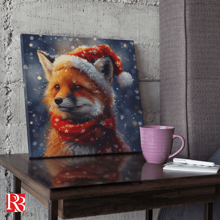 Enchanting Canvas Set with Fox & Dog Friendship