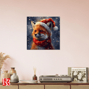 Enchanting Canvas Set with Fox & Dog Friendship