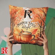 Cozy Personalised Pumpkin Pillow